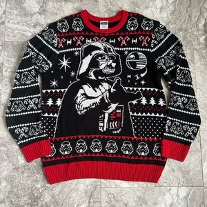 Star Wars Darth Vader Merry Sithmas Ugly Christmas Holiday Sweater XL